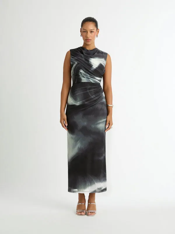 SHEIKE Semi Formal Women TORNADO MESH DRESS