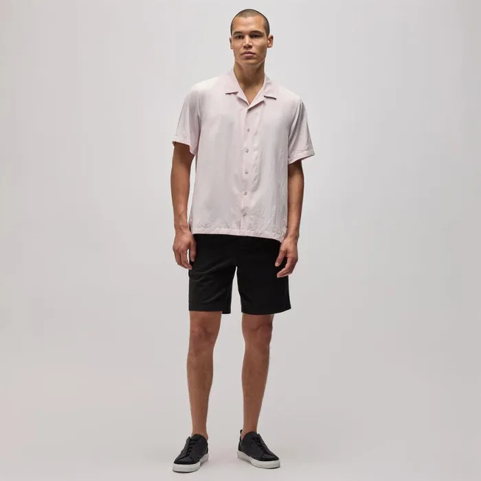 Shirting Men James Perse Matte Cabana Short Sleeve Shirt Zephyr Shirting Men James Perse Matte Cabana Short Sleeve Shirt Zephyr