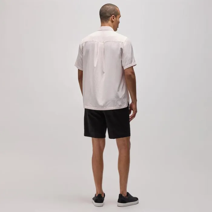 Shirting Men James Perse Matte Cabana Short Sleeve Shirt Zephyr Shirting Men James Perse Matte Cabana Short Sleeve Shirt Zephyr
