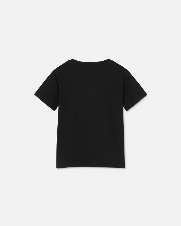 Shirts and Tshirts Kids Versace Crystal 03990s Vintage Logo TShirt Black
