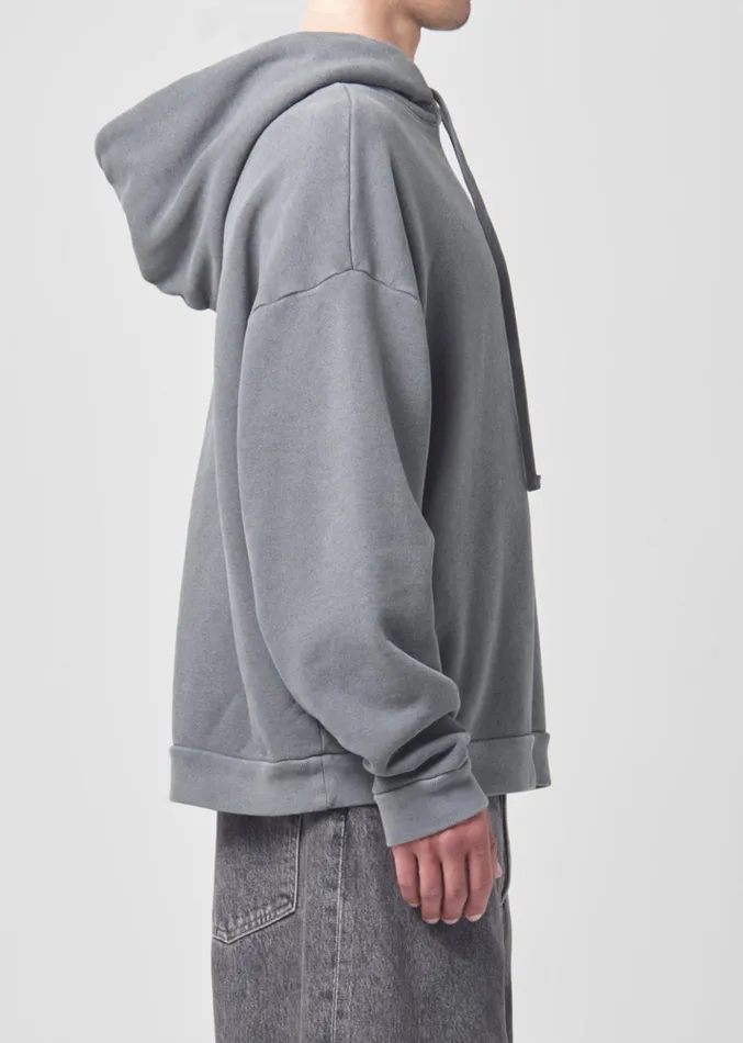Shirts Men Agolde Salford Hoodie Strand