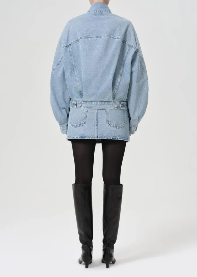 Shorts and Skirts Women Agolde Alek Mini Force