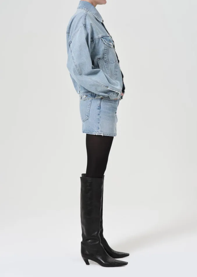 Shorts and Skirts Women Agolde Alek Mini Force