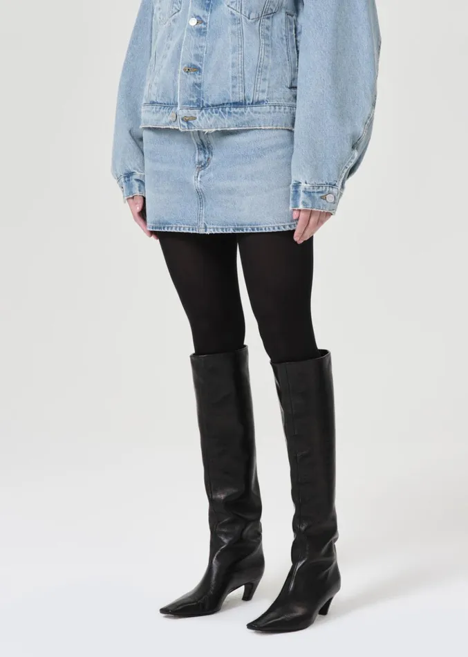 Shorts and Skirts Women Agolde Alek Mini Force