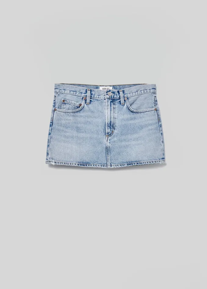 Shorts and Skirts Women Agolde Alek Mini Force