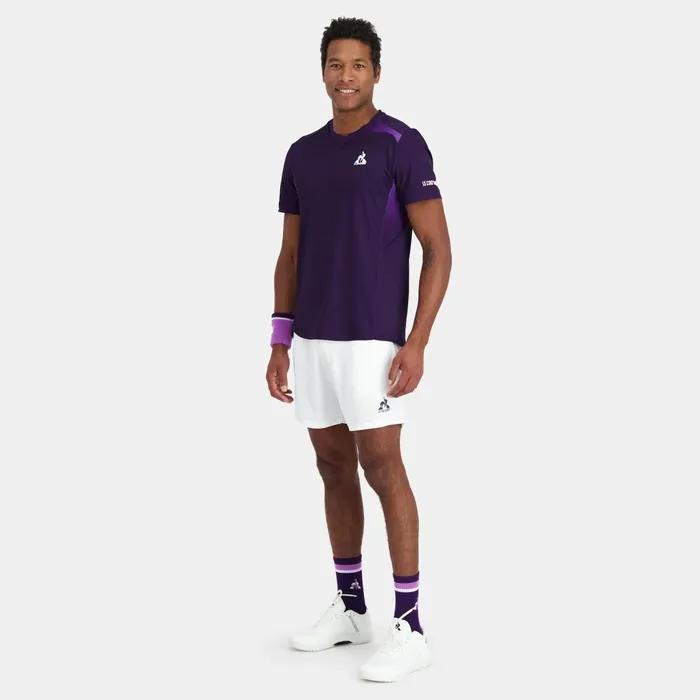 Shorts Men Le Coq Sportif Performance Tennis Shorts New Optical White