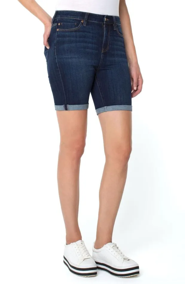 Shorts Women Liverpool Los Angeles Kristy HiRise Double Rolled Short Dorsey