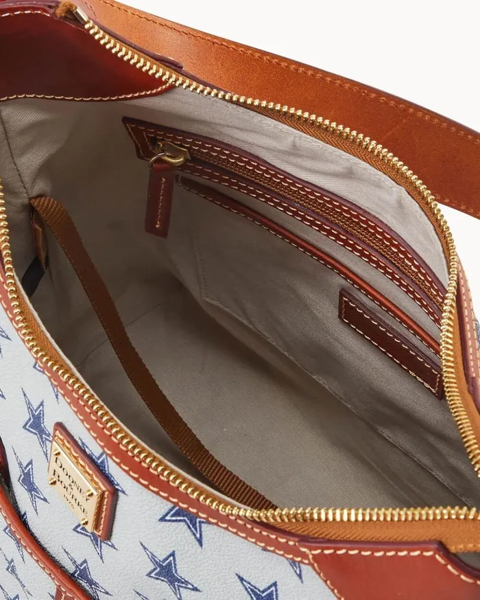Shoulder Bags Women Dooney and Bourke NFL Cowboys Zip Hobo Cowboys Shoulder Bags Women Dooney and Bourke NFL Cowboys Zip Hobo Cowboys