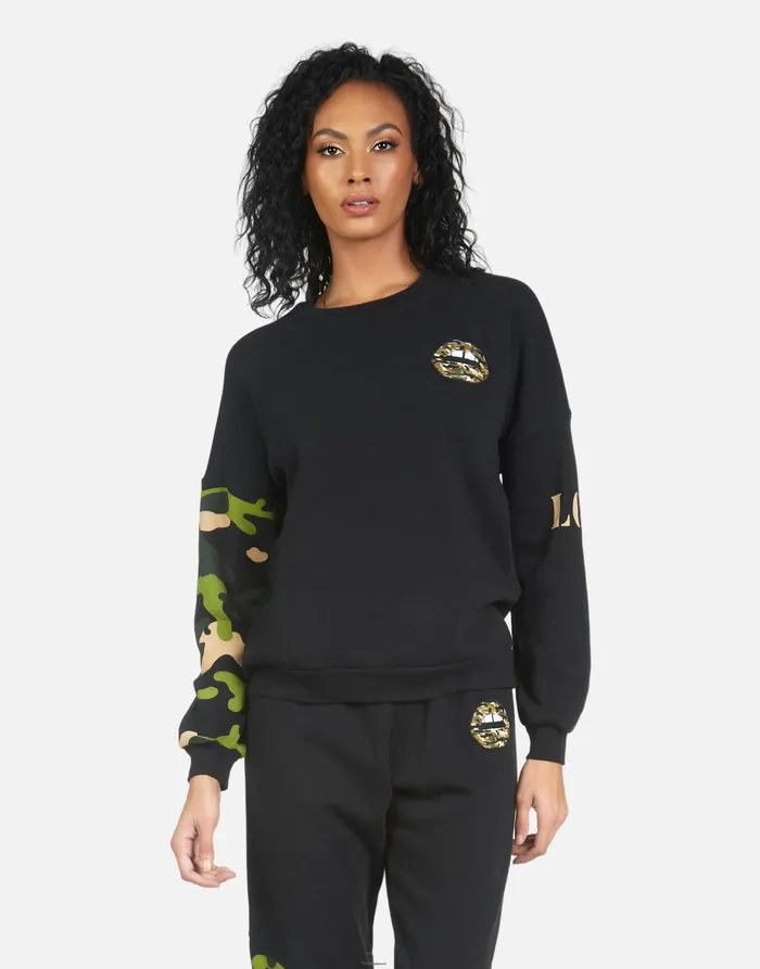 Sierra Camo Lip Blackcamo Women039s Lauren Moshi Long Sleeve