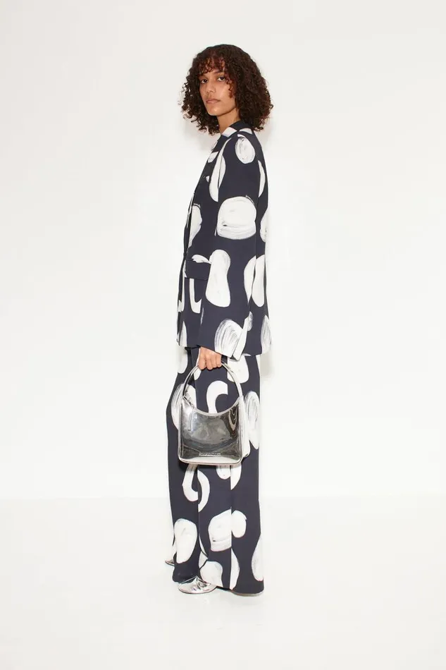 Simon Miller Lennox Crepe Jacket In Painted Dot Women Outerwear Simon Miller Lennox Crepe Jacket In Painted Dot Women Outerwear