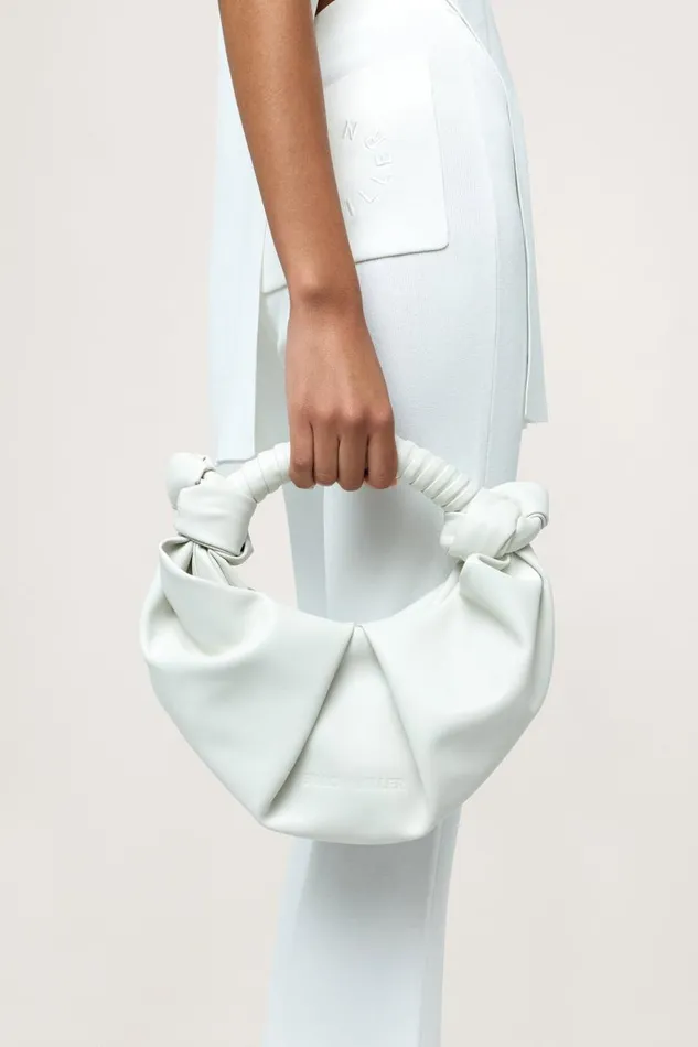Simon Miller Lopsy Bag In Macadamia Vegan Leather Women Bags
