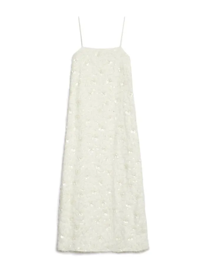 Sister Jane Dresses Women DREAM Agatha Embellished Midi Dress Ivory