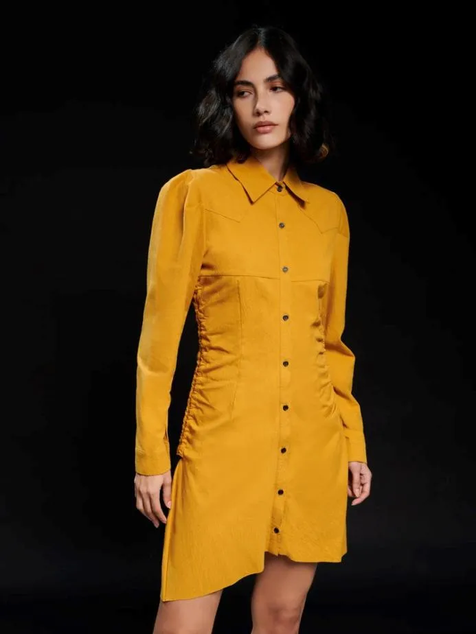 Sister Jane Dresses Women Ghospell Indy Mini Dress Yellow
