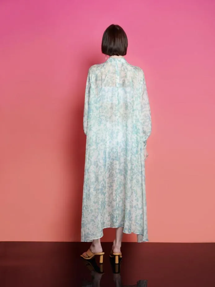 Sister Jane Dresses Women Ghospell Nina Printed Midi Dress Light Aquarelle Sister Jane Dresses Women Ghospell Nina Printed Midi Dress Light Aquarelle