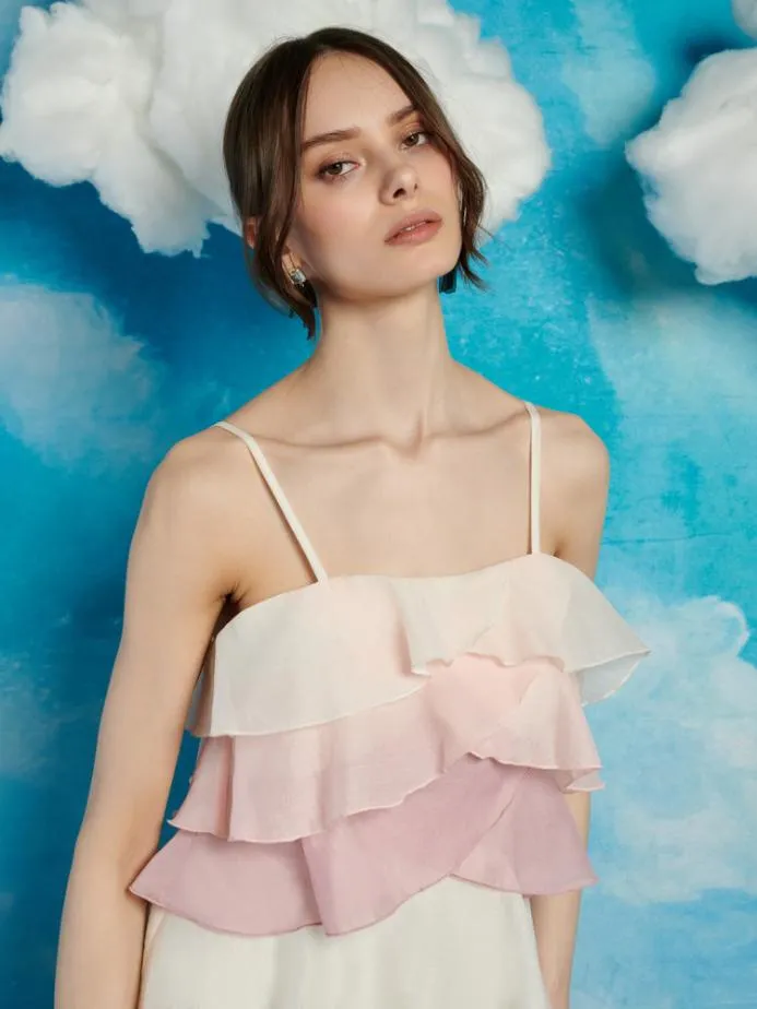 Sister Jane Dresses Women Honey Ruffle Mini Dress Lush Pink