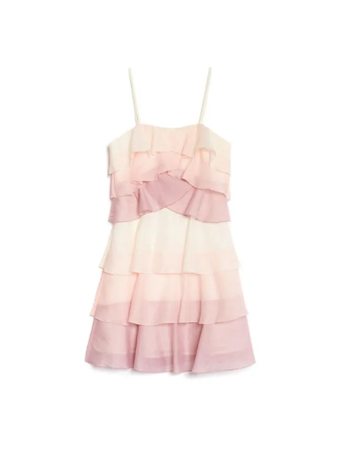 Sister Jane Dresses Women Honey Ruffle Mini Dress Lush Pink