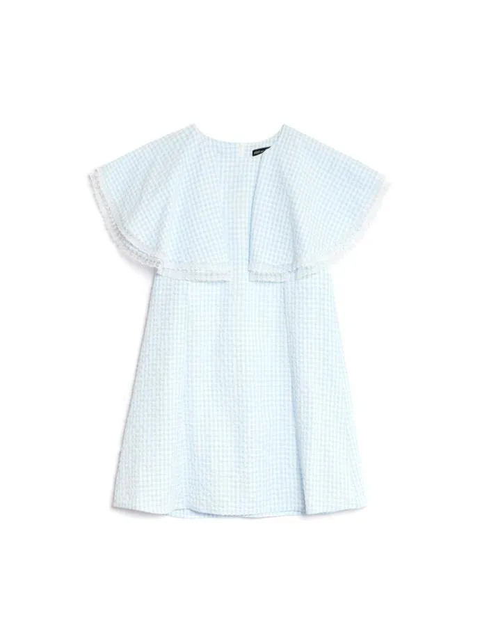 Sister Jane Dresses Women Nevada Gingham Mini Dress Gingham Blue