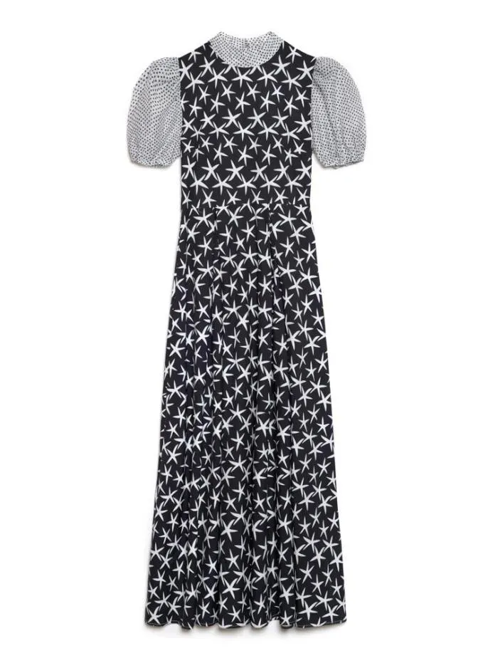 Sister Jane Dresses Women Starfish Midi Dress Black Ink