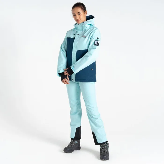 Ski Life Jacket Moonlight Denim Blue Women Dare 2b Ski Jackets