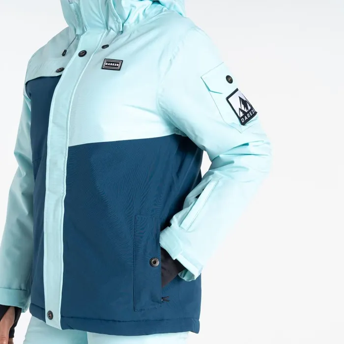 Ski Life Jacket Moonlight Denim Blue Women Dare 2b Ski Jackets