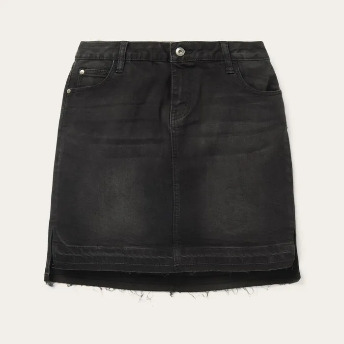 Skirts and Shorts Women Stetson Black Denim 5Pocket Skirt Black