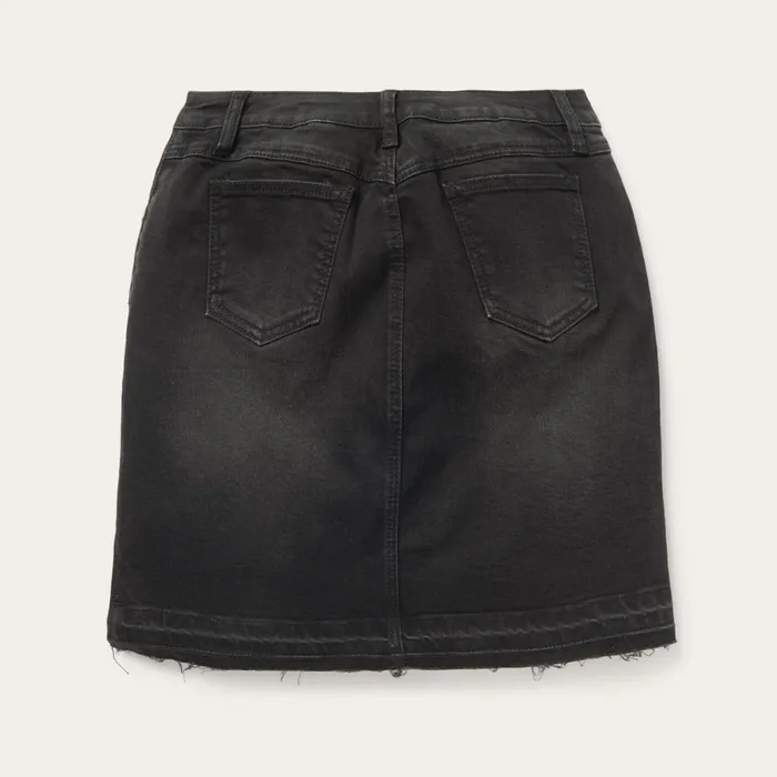 Skirts and Shorts Women Stetson Black Denim 5Pocket Skirt Black
