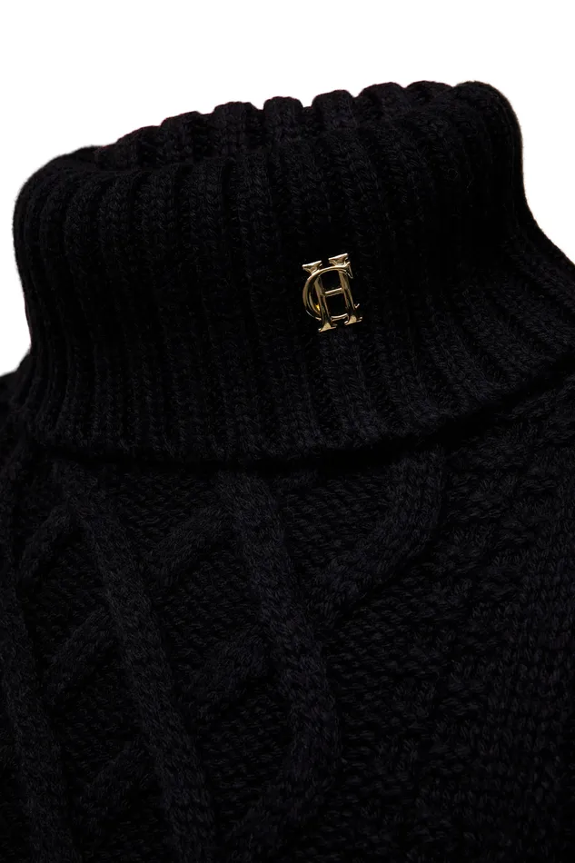 Sleeveless Knit Black Women Holland Cooper Knitwear