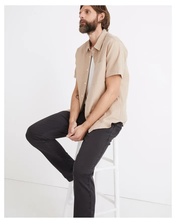 Slim Chino Pants Black Coal Men Madewell Pants Slim Chino Pants Black Coal Men Madewell Pants