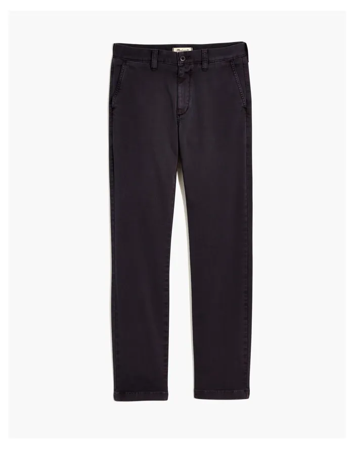 Slim Chino Pants Black Coal Men Madewell Pants Slim Chino Pants Black Coal Men Madewell Pants