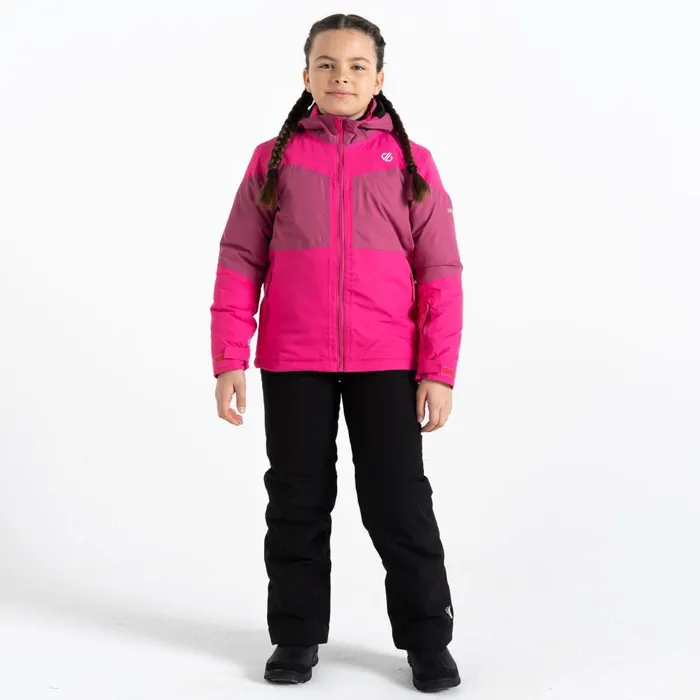 Slush Ski Jacket Pure Pink Kids Dare 2b Insulated Jackets
