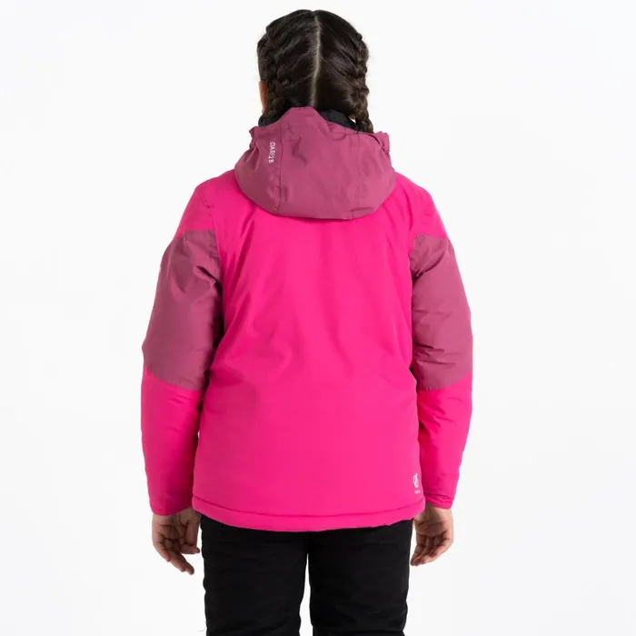Slush Ski Jacket Pure Pink Kids Dare 2b Insulated Jackets