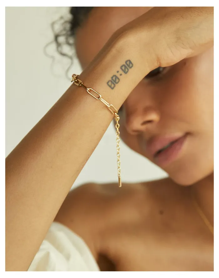 SOKO Ellipse Bracelet Gold Women Madewell Bracelets SOKO Ellipse Bracelet Gold Women Madewell Bracelets