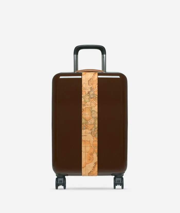 Solid Case Small Suitcase In Geo Classic Woman Alviero Martini Travel Bags