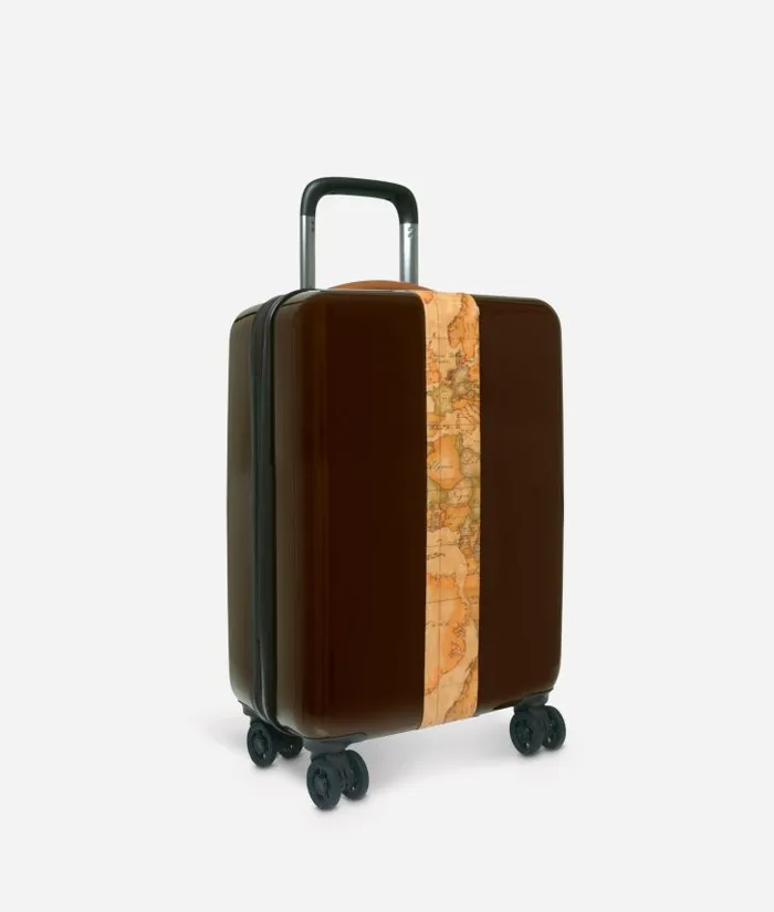 Solid Case Small Suitcase In Geo Classic Woman Alviero Martini Travel Bags