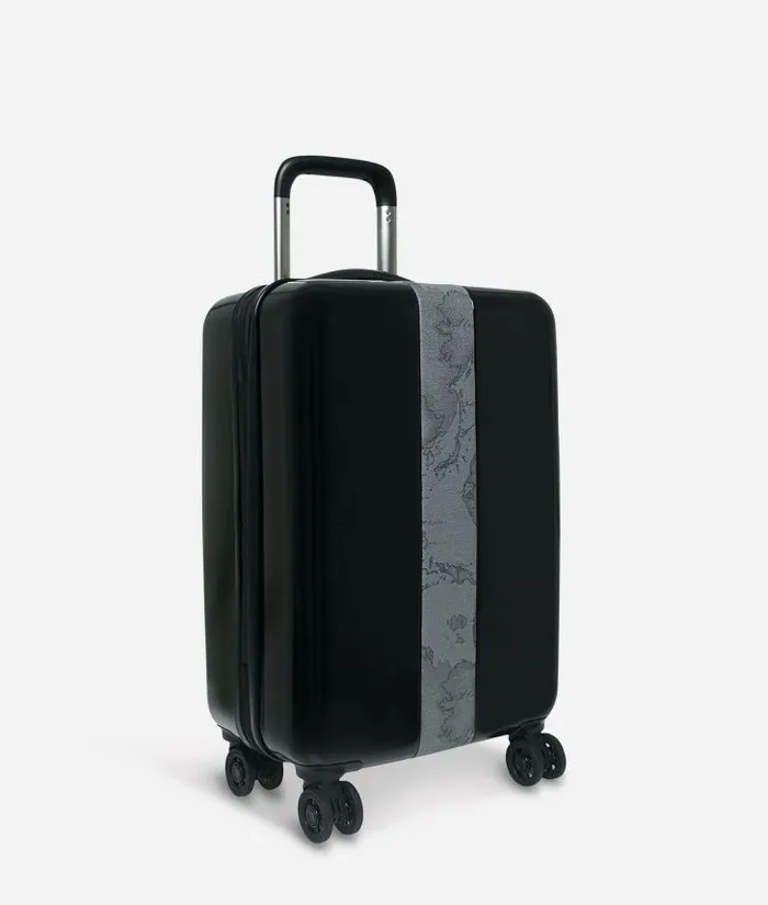 Solid Case Small Suitcase In Geo Dark Man Alviero Martini Travel Bags