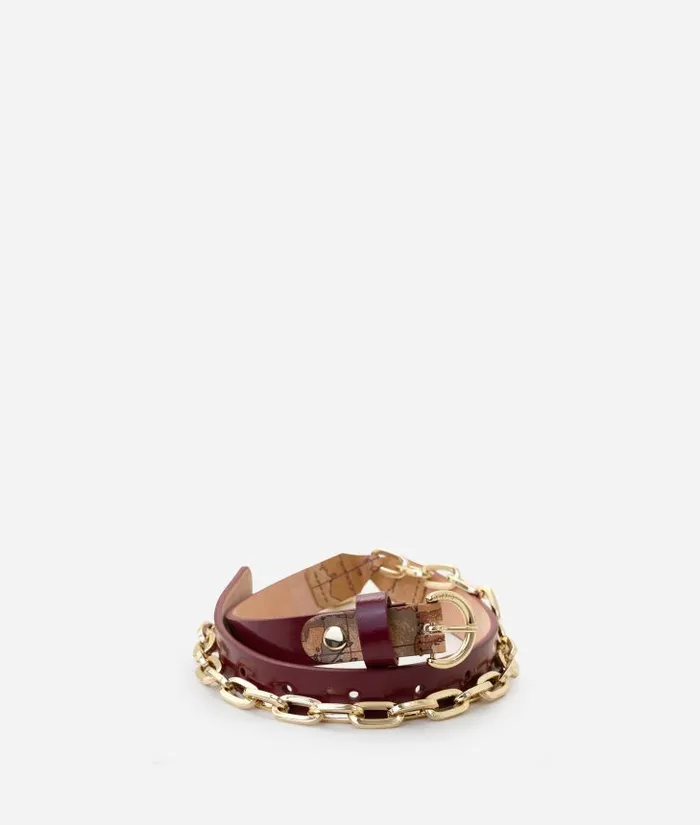 Space Bag Belt Raspberry Woman Alviero Martini Belts