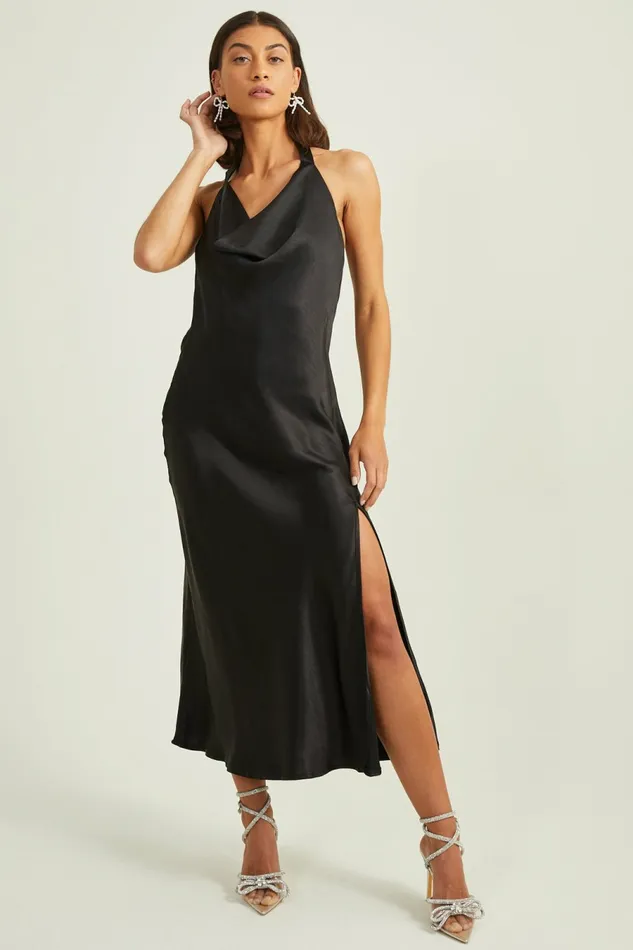 Special Occasion Daphne Satin Midi Dress 8211 Altar8217d State Women