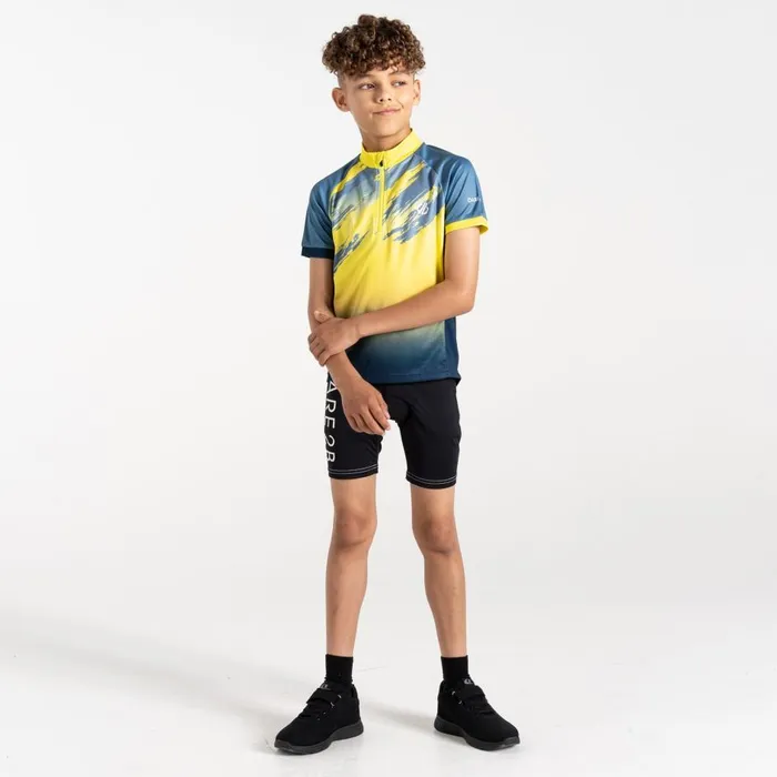 Speed Up II Jersey Coronet Blue Tread Print Kids Dare 2b