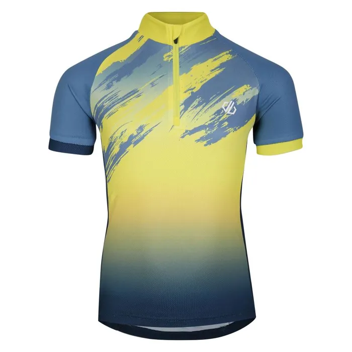 Speed Up II Jersey Coronet Blue Tread Print Kids Dare 2b