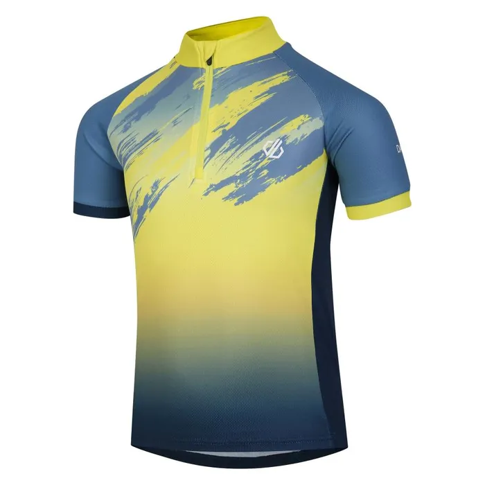 Speed Up II Jersey Coronet Blue Tread Print Kids Dare 2b