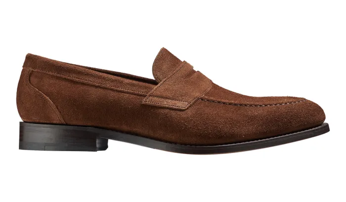 St Pauls 8211 Castagnia Suede Mens Barker Shoes Mens Loafers