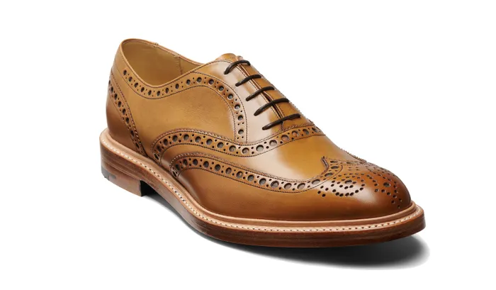 Station 8211 Cedar Calf Mens Barker Shoes Mens Brogues