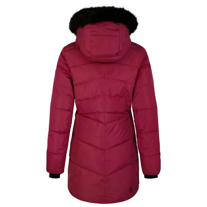 Striking III Mid Length Padded Jacket Pink Women Dare 2b Insulated Jackets