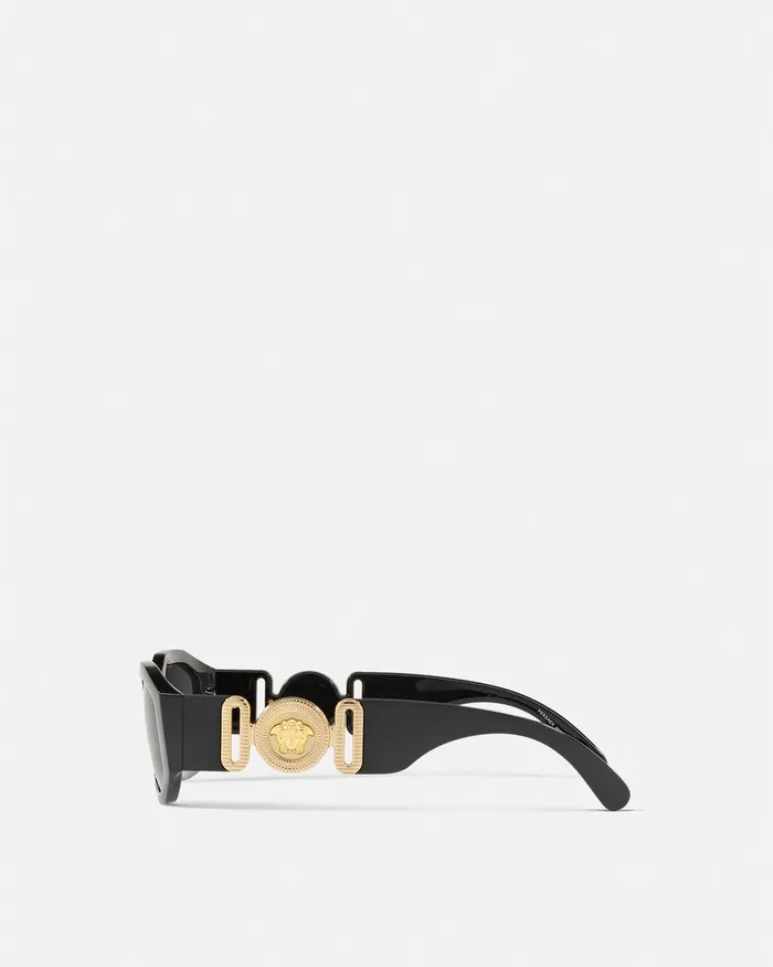 Sunglasses WomenMen Versace Medusa Biggie Sunglasses Black