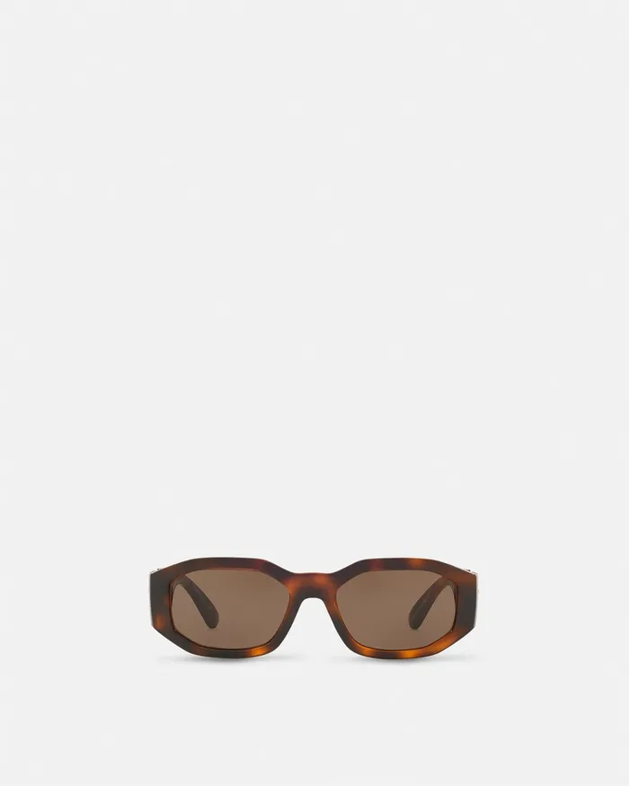 Sunglasses WomenMen Versace Medusa Biggie Sunglasses Havana