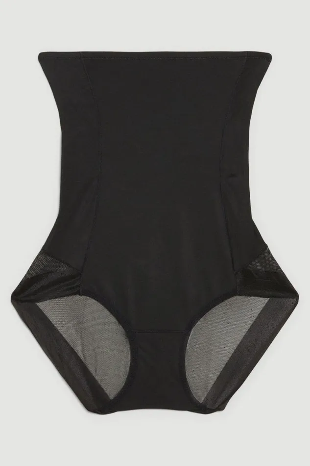 Super Control High Waist Knicker Black Women Karen Millen Shapewear