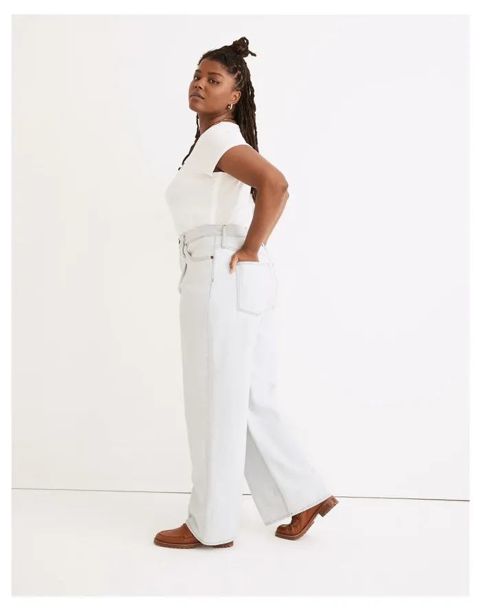Superwide Leg Jeans In Olcott Wash Olcott Wash Women Madewell Jeans Superwide Leg Jeans In Olcott Wash Olcott Wash Women Madewell Jeans