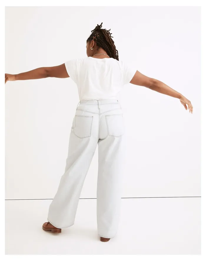 Superwide Leg Jeans In Olcott Wash Olcott Wash Women Madewell Jeans Superwide Leg Jeans In Olcott Wash Olcott Wash Women Madewell Jeans