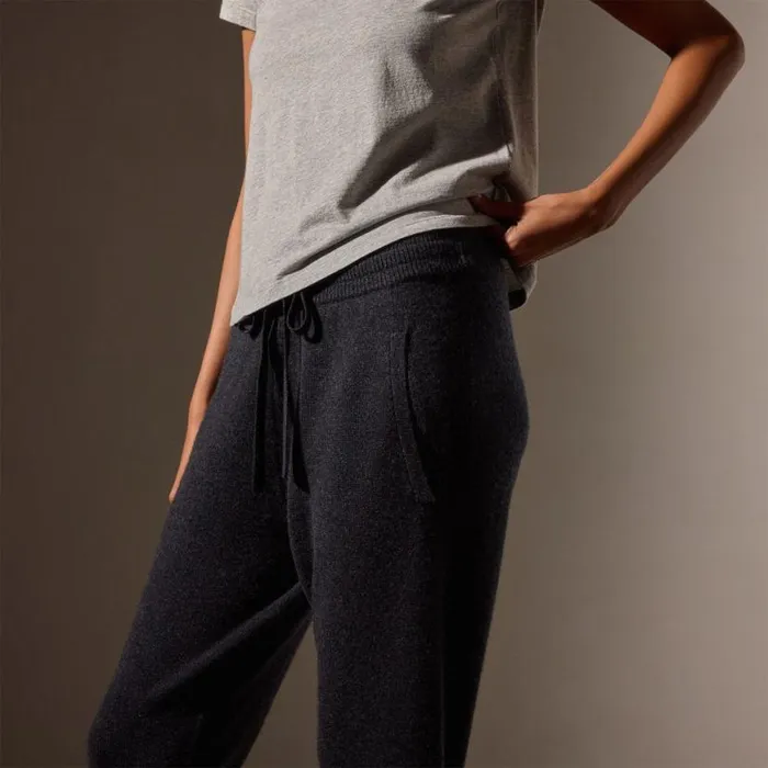 Sweat TopsBottoms Women James Perse Cashmere Track Pant Coal Sweat TopsBottoms Women James Perse Cashmere Track Pant Coal