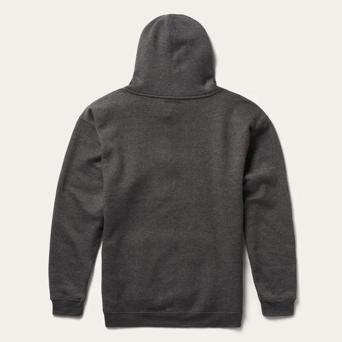 Sweaters and Hoodies Men Stetson Bison Hoodie Grey